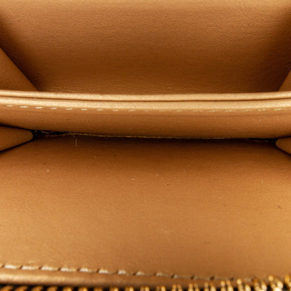 Chanel Sac CC Quilted Golden Plate Vanity Crossbody