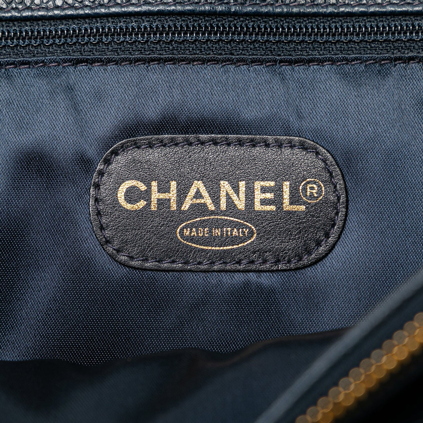 Black Chanel Caviar CC Tote