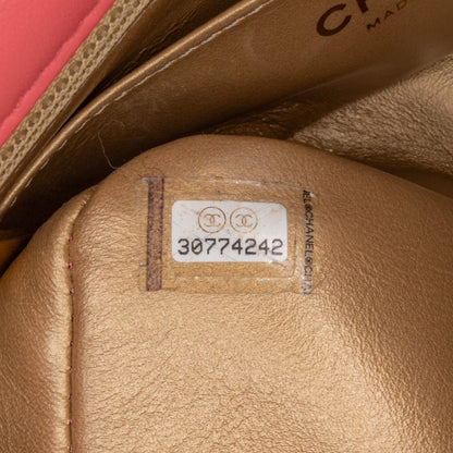 Chanel Sac Mini Rectangular Lambskin Pearl Crush Flap