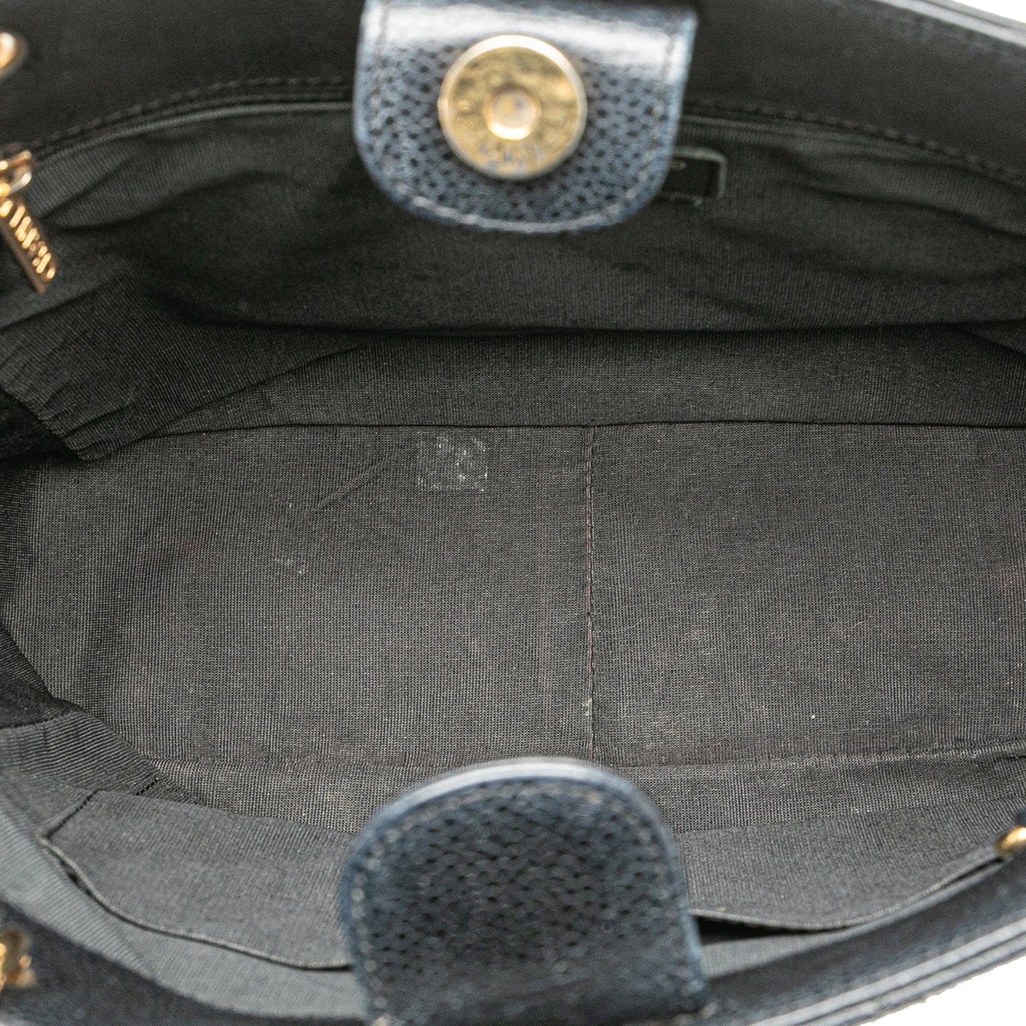 Black Chanel Caviar Petite Shopping Tote