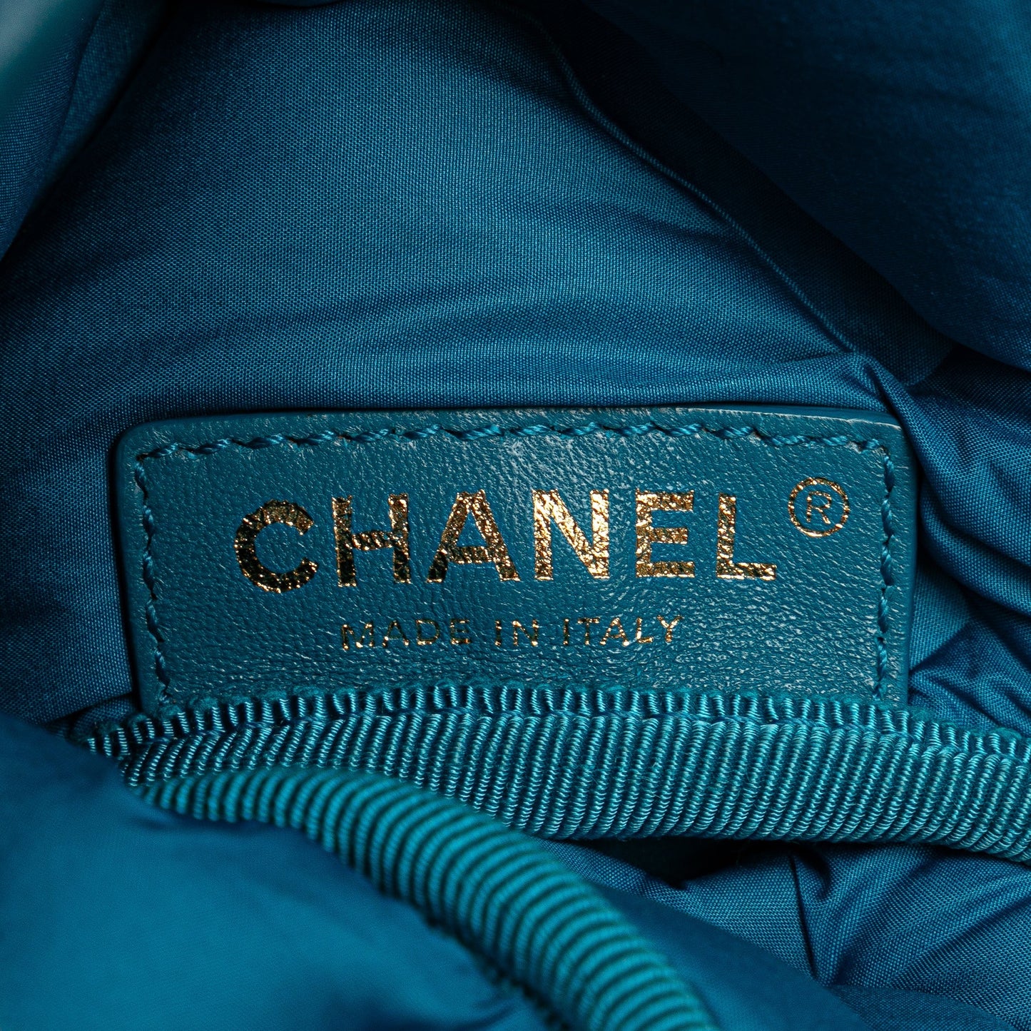 Blue Chanel Maxi Tweed Chesterfield Single Flap Crossbody Bag
