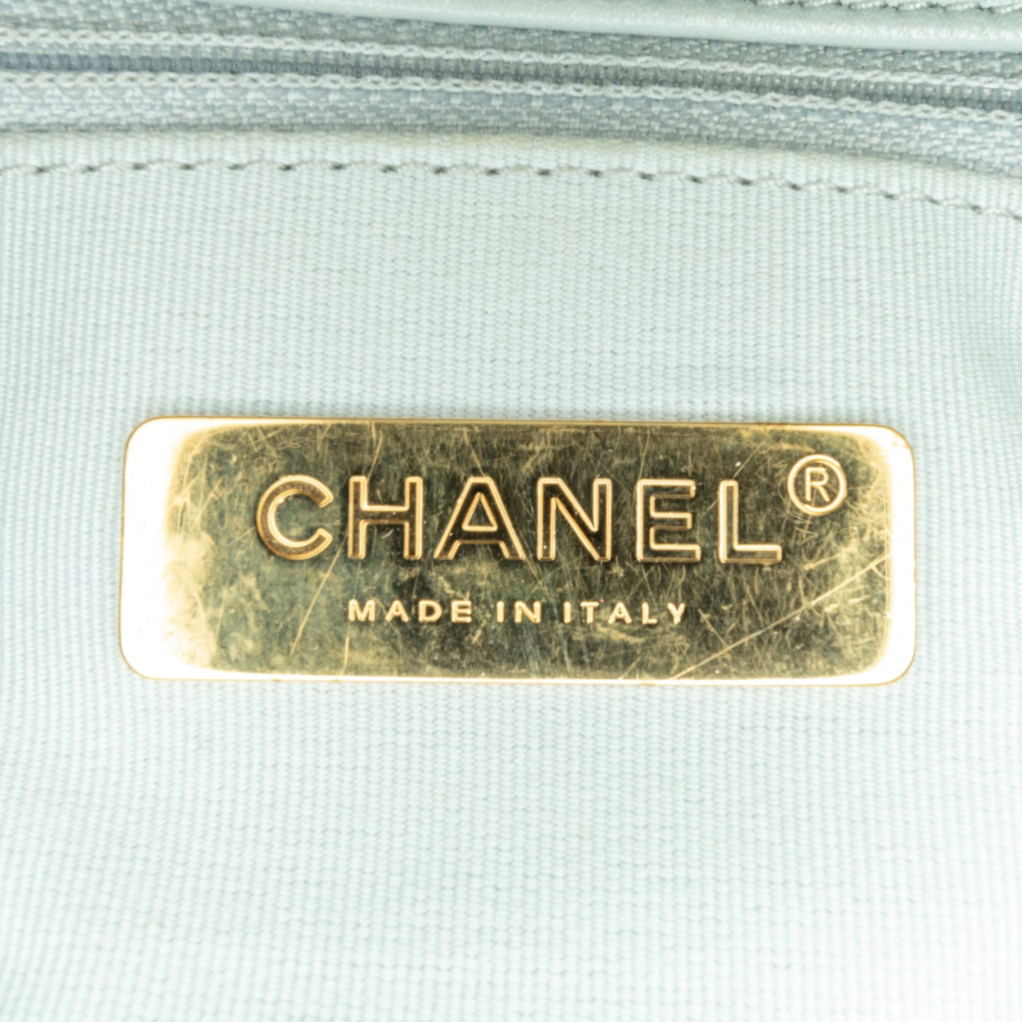 Gray Chanel Medium Lambskin 19 Flap Satchel