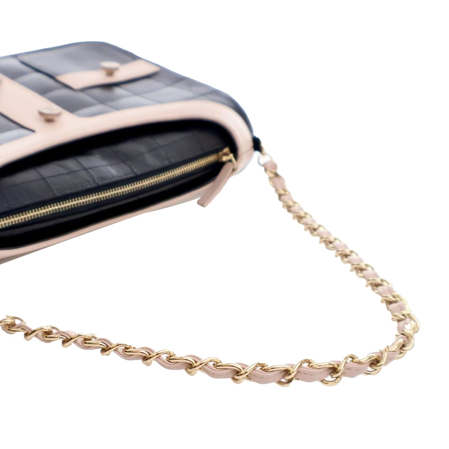Black Chanel Quilted Calfskin Mademoiselle Jacket Shoulder Bag