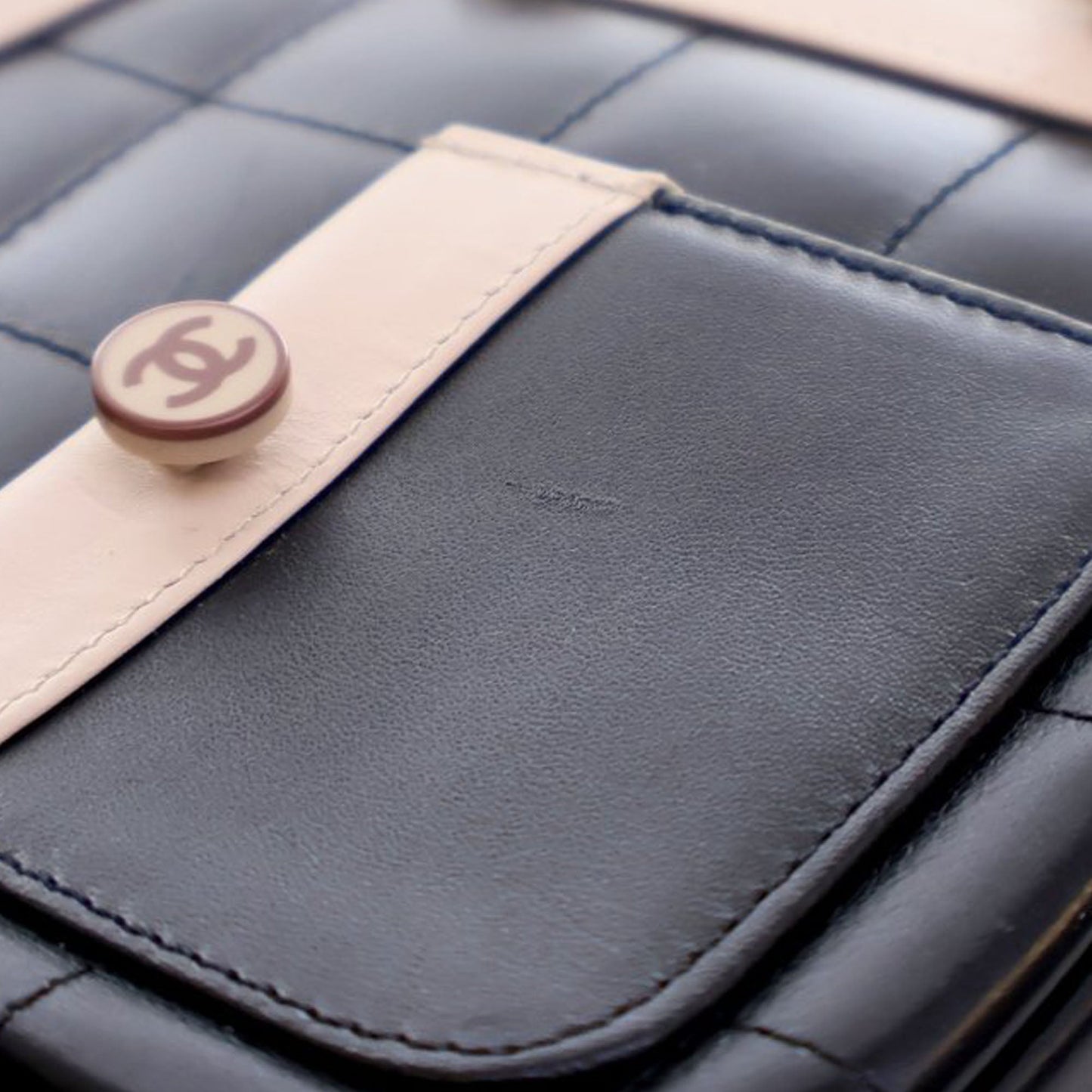 Black Chanel Quilted Calfskin Mademoiselle Jacket Shoulder Bag