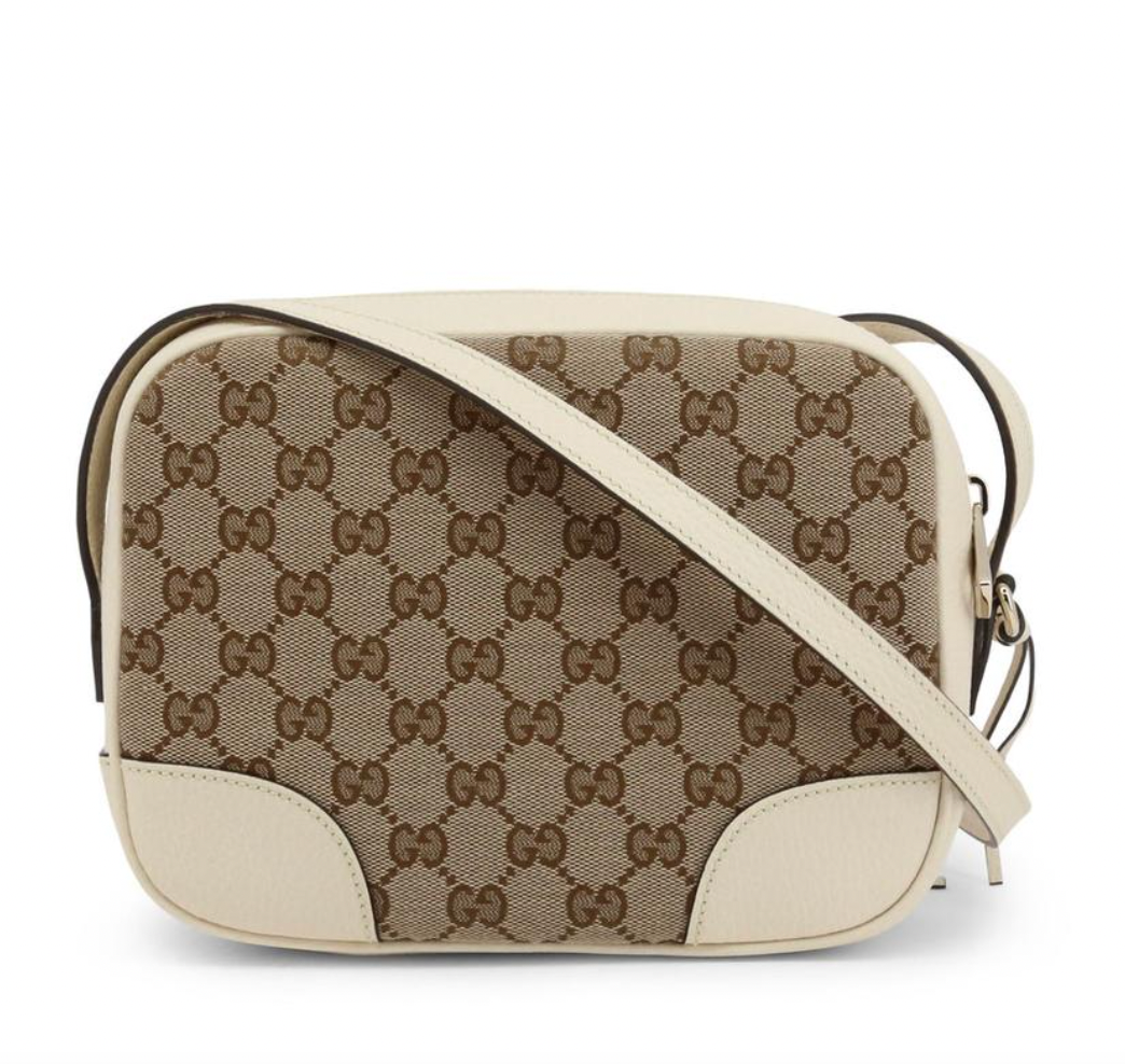 Gucci Canvas Supreme Camera Bag Ivory