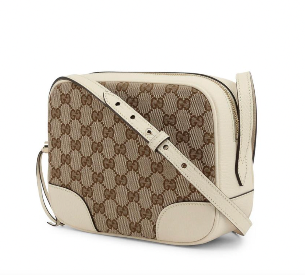 Gucci Canvas Supreme Camera Bag Ivory