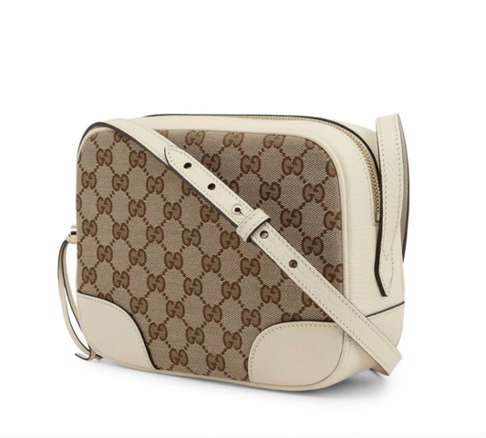 Gucci Canvas Supreme Camera Bag Ivory