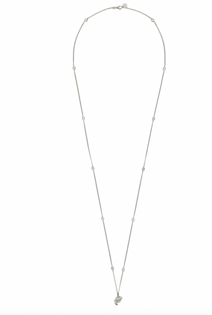 Gucci Chick Motif Necklace in Silver