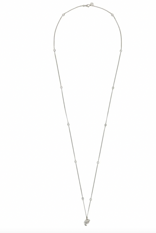 Gucci Chick Motif Necklace in Silver