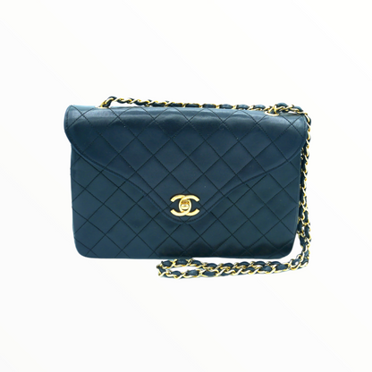 Chanel vintage quilted black bag - 1990s