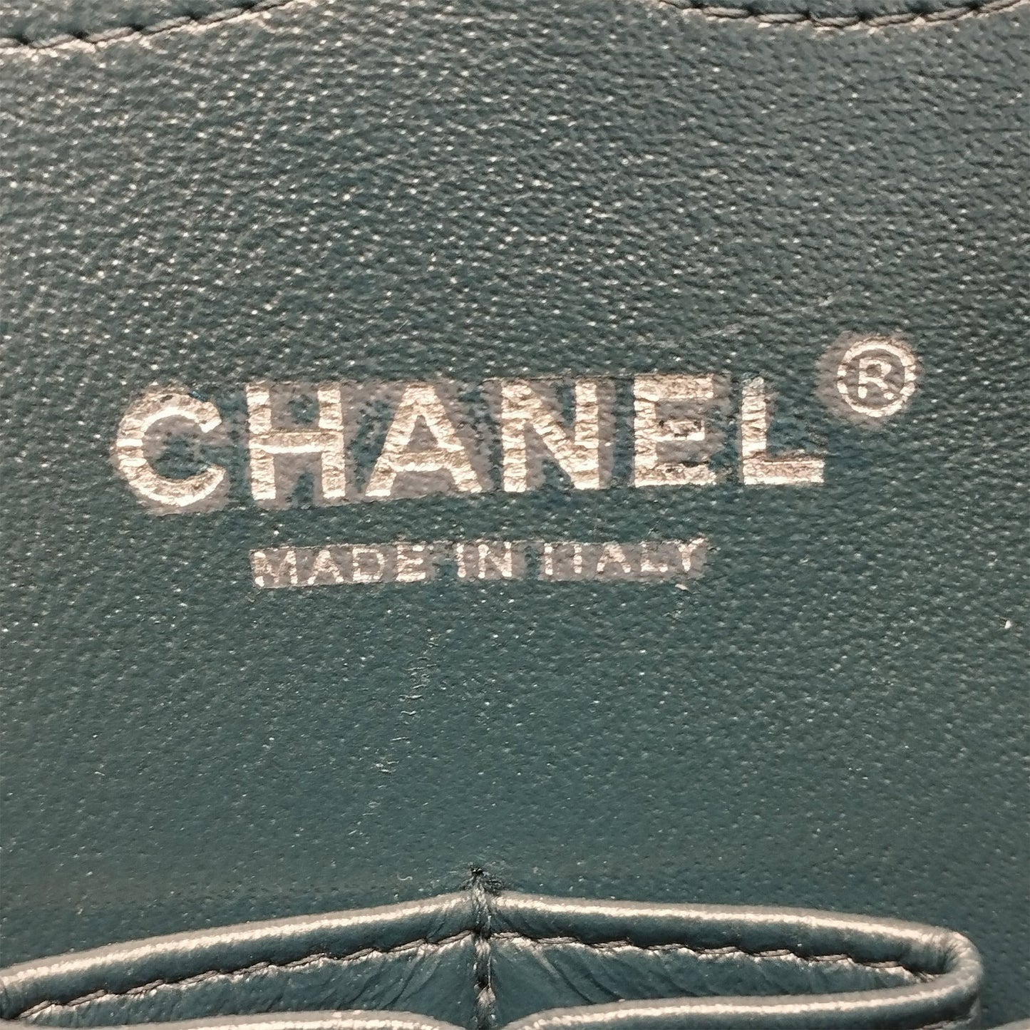 Blue Chanel Jumbo Classic Lambskin Double Flap Shoulder Bag