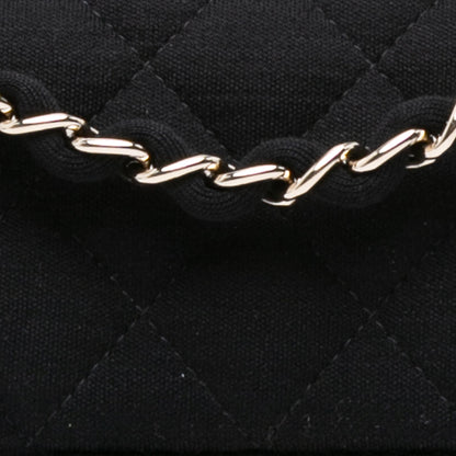 Chanel Sac Mini Rectangular Classic Jersey Single Flap
