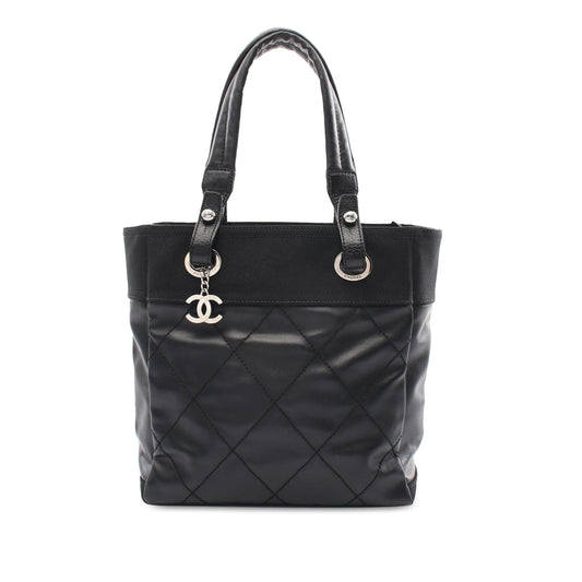 Black Chanel Small Paris-Biarritz Tote