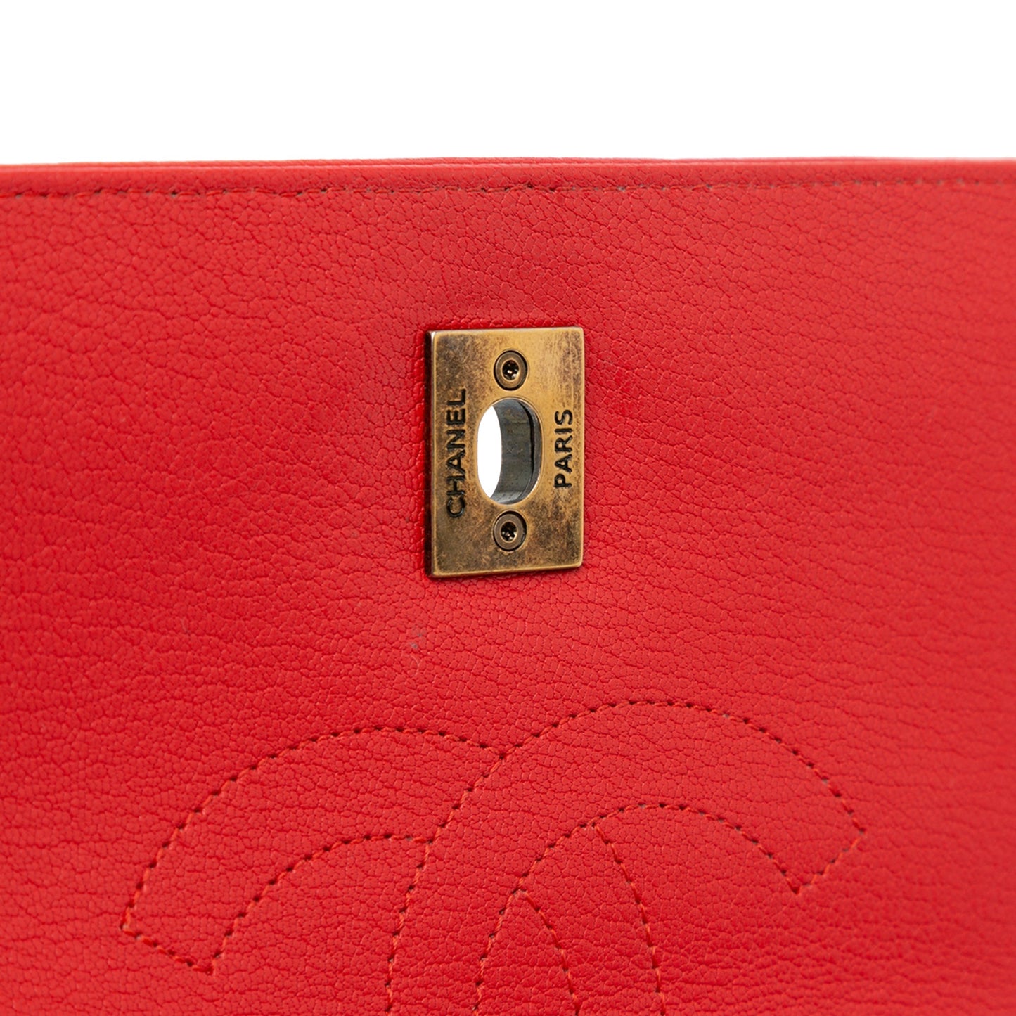 Chanel Sac Small Diagonal Quilted Goatskin Flap