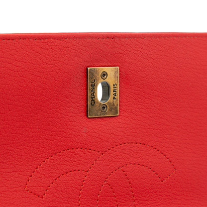 Chanel Sac Small Diagonal Quilted Goatskin Flap