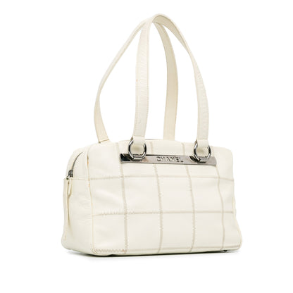 Chanel Sac Square Stitch LAX Bowler Bag