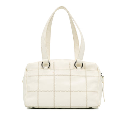 Chanel Sac Square Stitch LAX Bowler Bag