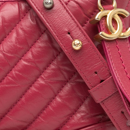 Chanel Sac Small Chevron Aged Calfskin Gabrielle Crossbody