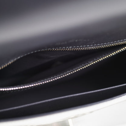 Dior Medium Diorama Metallic Silver