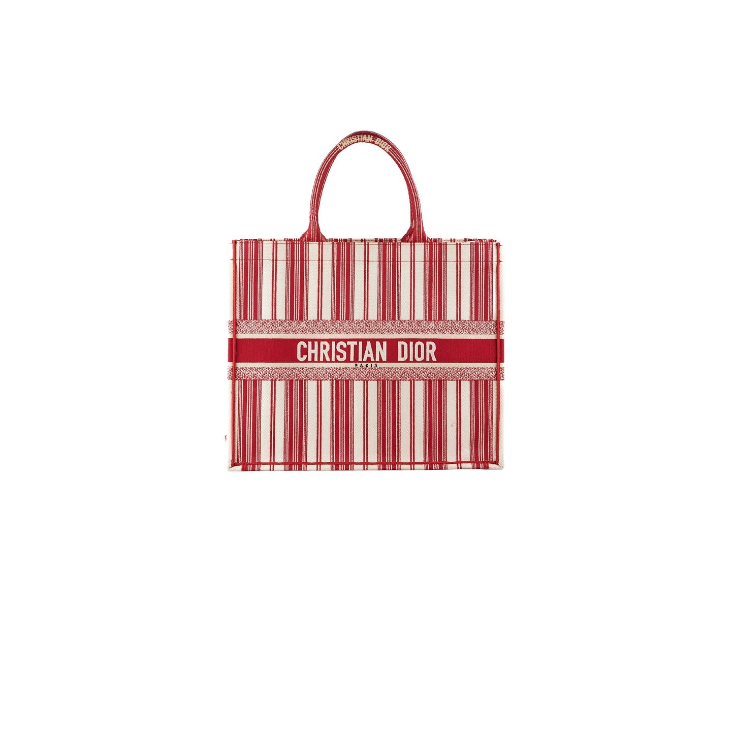 Christian Dior Large Book Tote Red