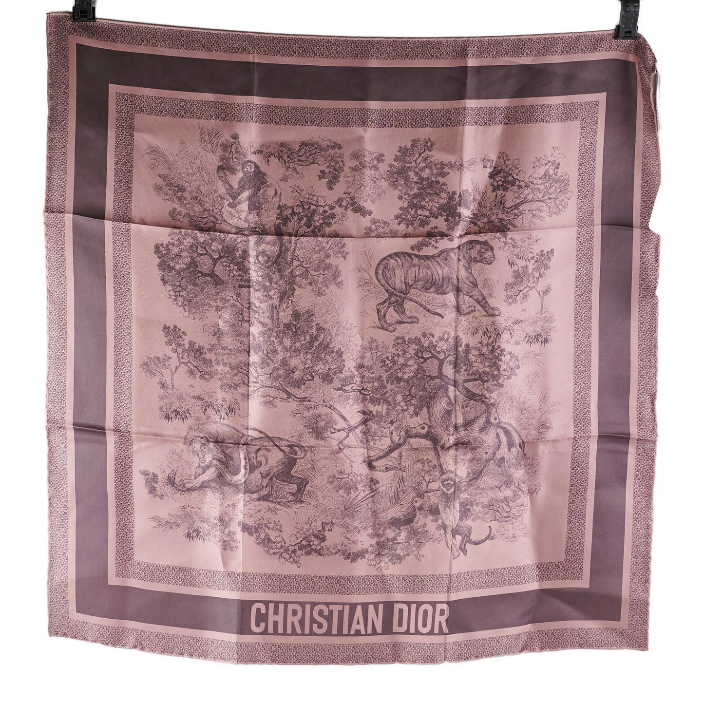 Dior Scarf Pink 70 x 70 cm