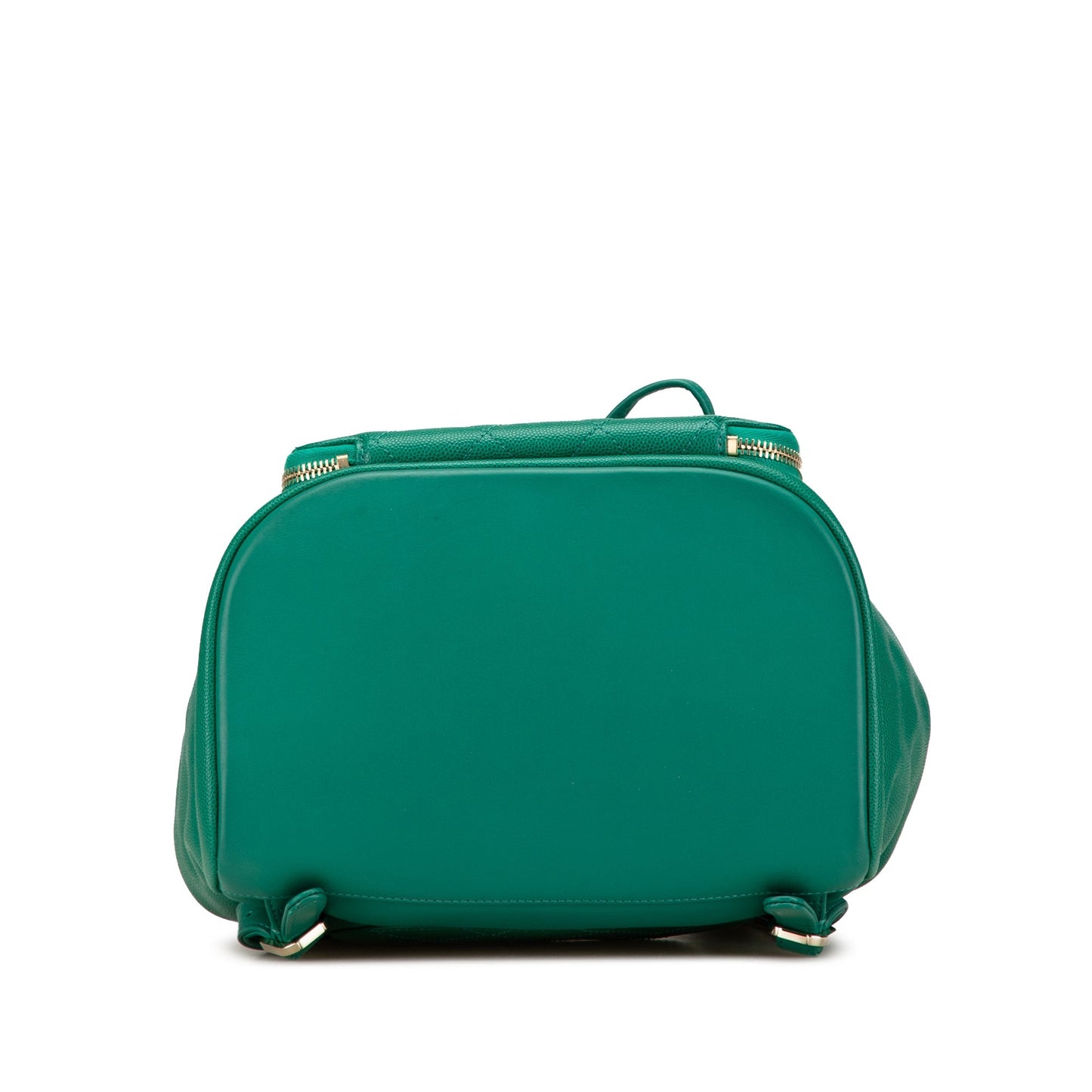 Green Chanel Caviar Business Affinity Backpack