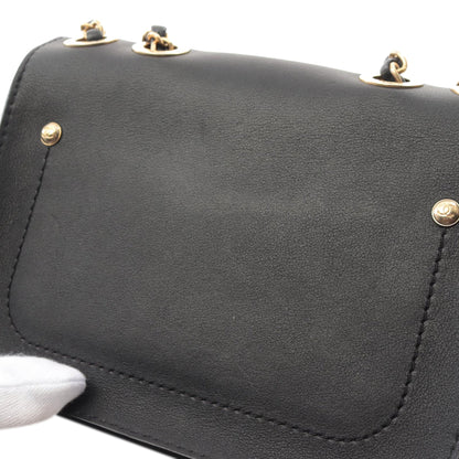 Black Chanel Quilted Calfskin Multi Pouching Flap Shoulder Bag