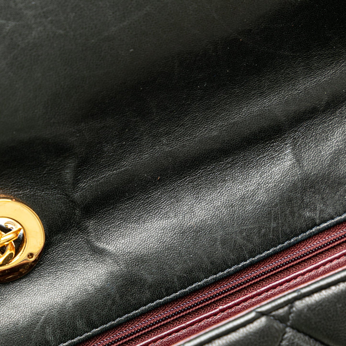 Black Chanel Jumbo Classic Lambskin Single Flap Shoulder Bag