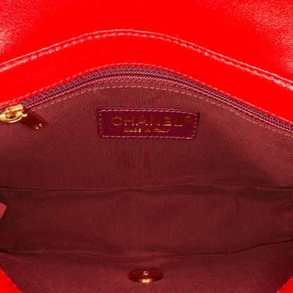 Blue Chanel Small Gabrielle Suede Crossbody Bag