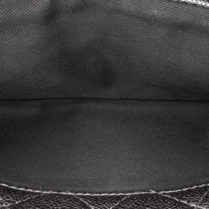 Gray Chanel Jumbo Quilted Caviar Easy Flap Shoulder Bag