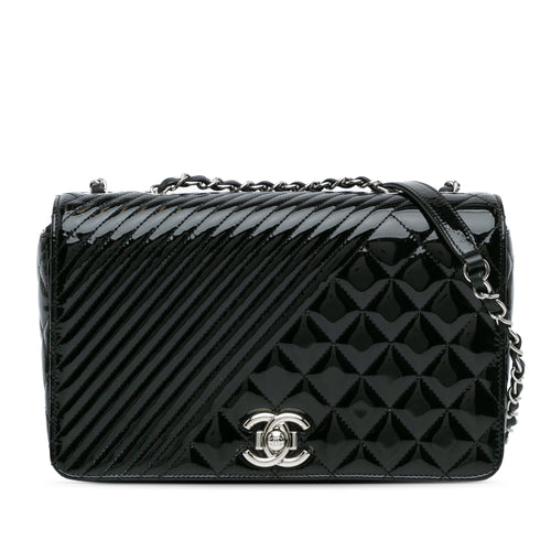 Chanel Sac Medium Patent Coco Boy Flap