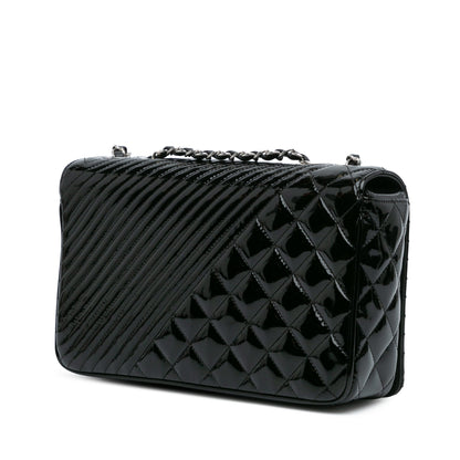 Chanel Sac Medium Patent Coco Boy Flap