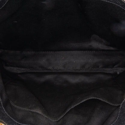 Black Chanel Caviar Grand Shopping Tote
