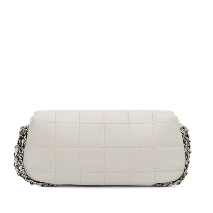 Chanel Sac Choco Bar Lambskin 3 Chain Single Flap
