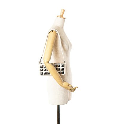 Chanel Sac CC Jersey Pyramid Stud Flap