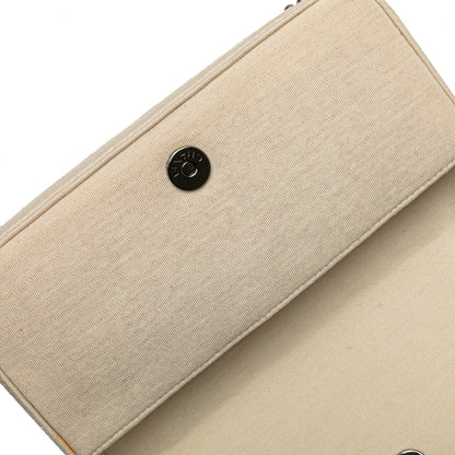 Chanel Sac CC Jersey Pyramid Stud Flap