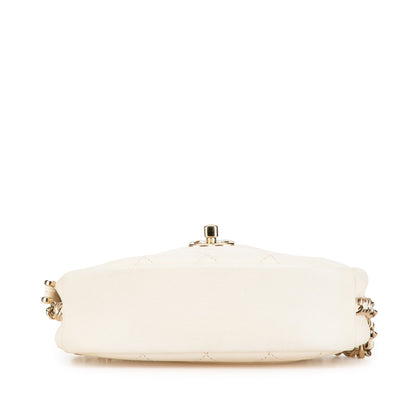 Chanel Sac Small Quilted Goatskin Casual Trip Camera Bag