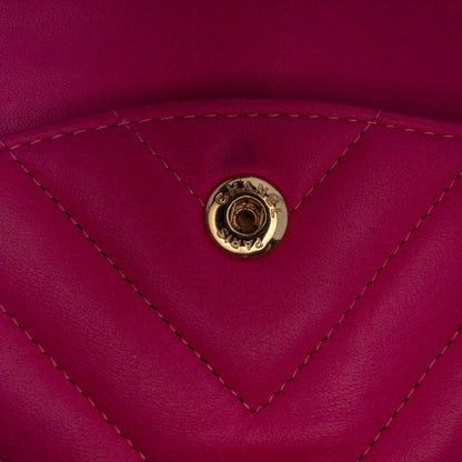 Chanel Sac Medium Classic Chevron Lambskin Double Flap