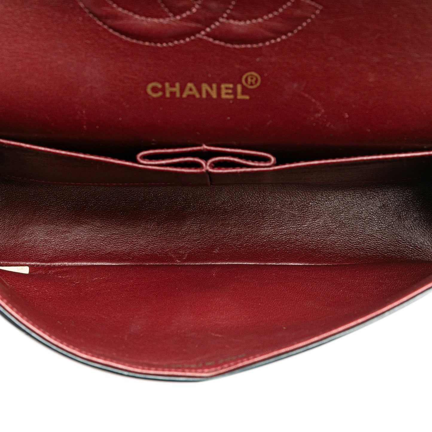 Black Chanel Medium Classic Lambskin Double Flap Shoulder Bag