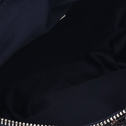 Blue Chanel Sequin Embellished Glazed Calfskin Belt Bag