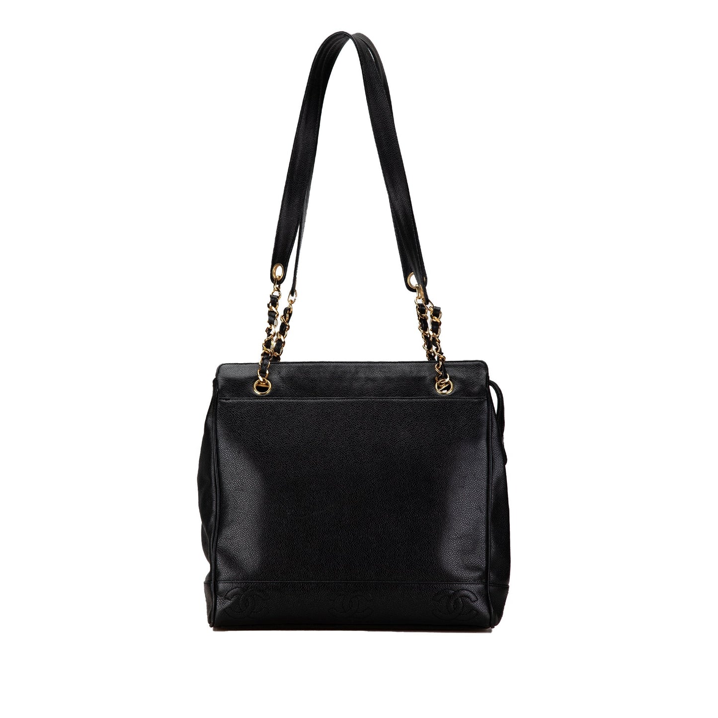 Chanel Sac Triple CC Caviar Shoulder Bag