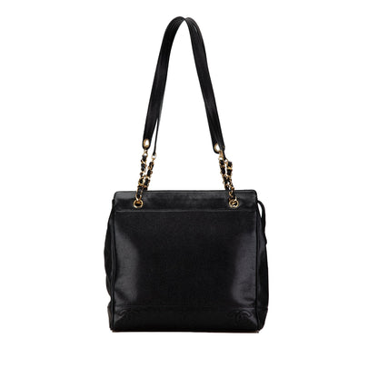 Chanel Sac Triple CC Caviar Shoulder Bag