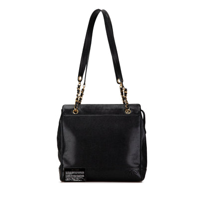 Chanel Sac Triple CC Caviar Shoulder Bag