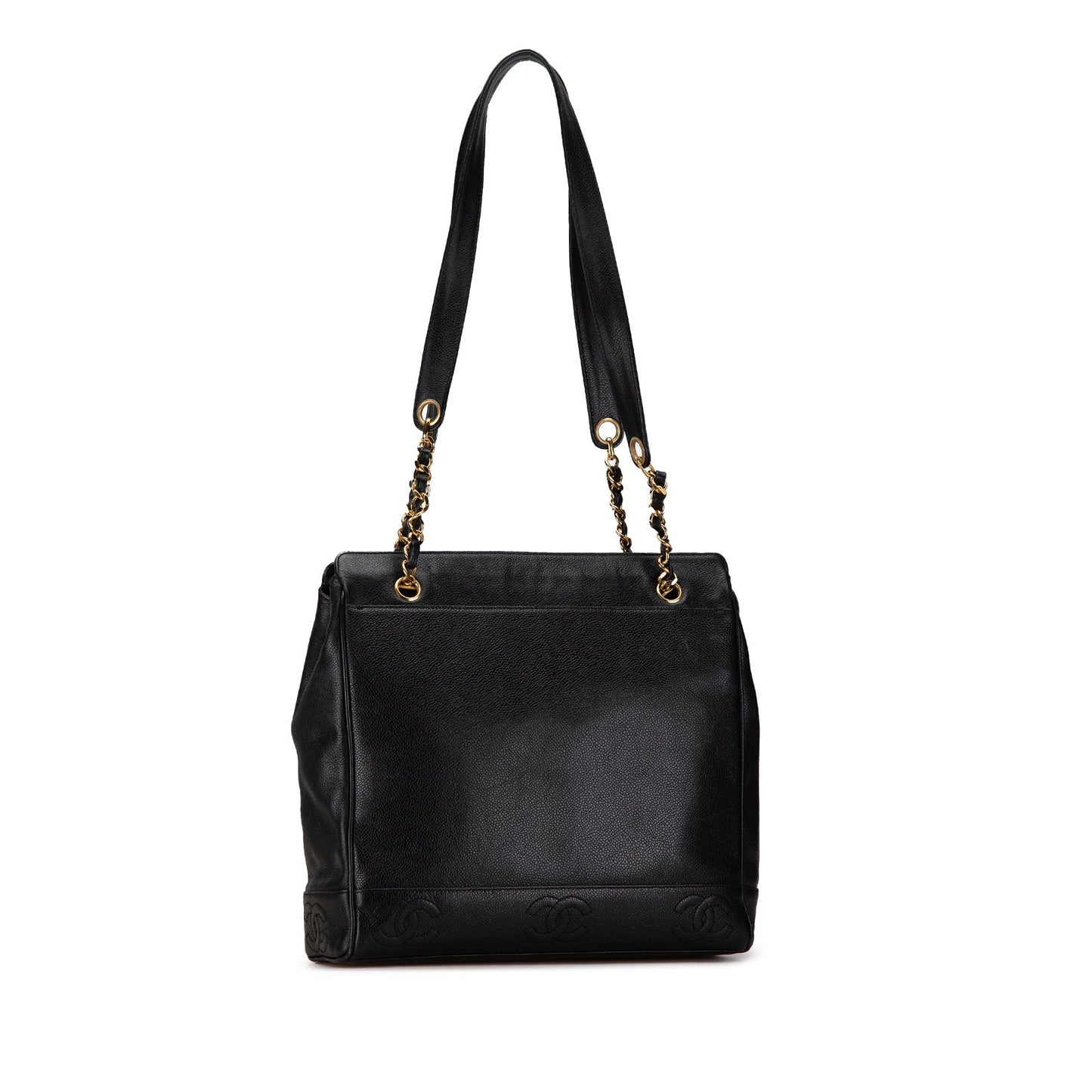 Chanel Sac Triple CC Caviar Shoulder Bag