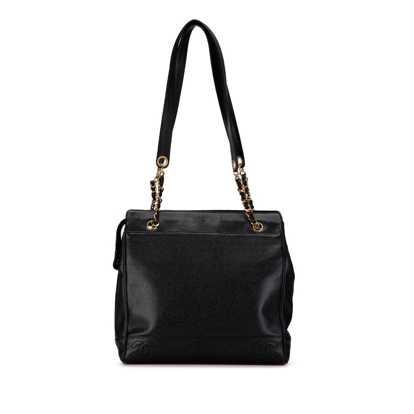 Chanel Sac Triple CC Caviar Shoulder Bag