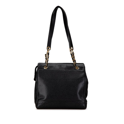 Chanel Sac Triple CC Caviar Shoulder Bag