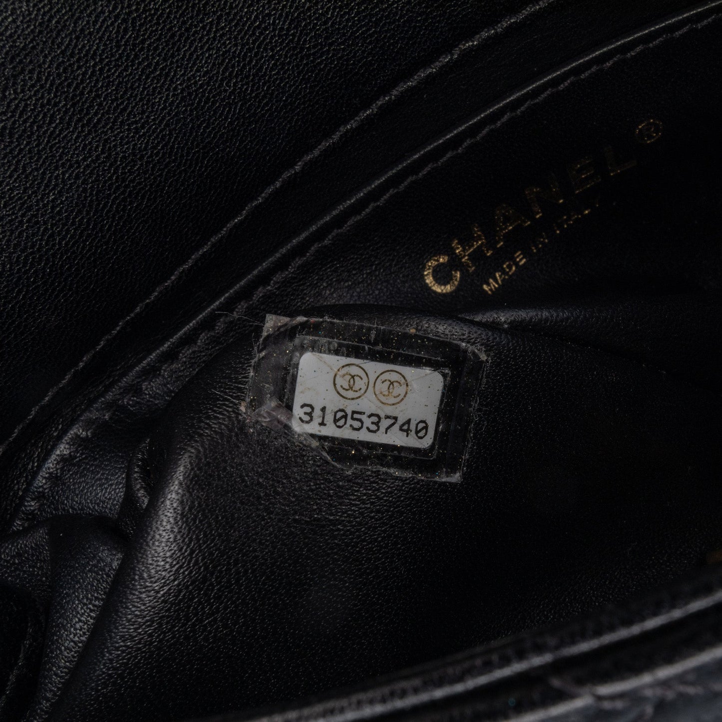 Black Chanel Small Quilted Lambskin Chain is More Flap Satchel