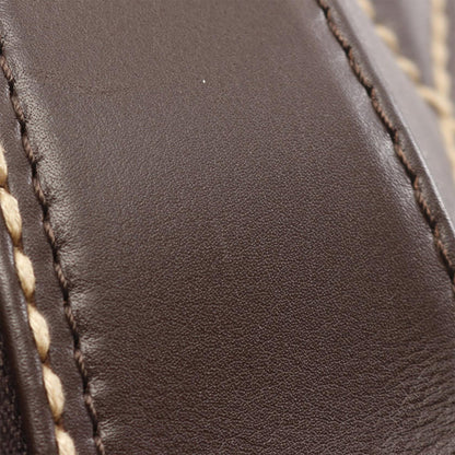 Brown Chanel CC Wild Stitch Calfskin Handbag