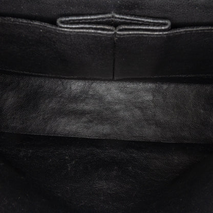Black Chanel Medium Classic Patent Double Flap Shoulder Bag