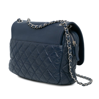 Chanel Sac Quilted Calfskin Easy Zip Flap
